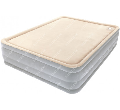 67486 Надувная кровать FoamTop Comfort Raised Airbed(Queen) Bestway 203х152х46см со встроенным насосом