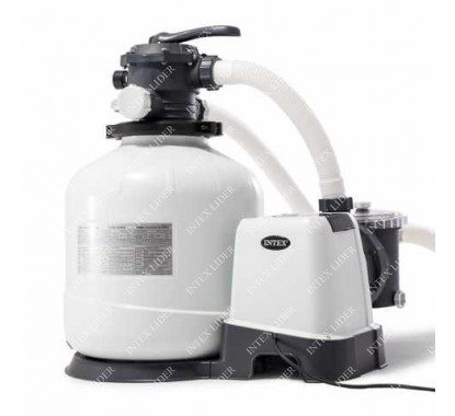 26652 Песчаный фильтр-насос Intex Sand Filter Pump  10000 л/час